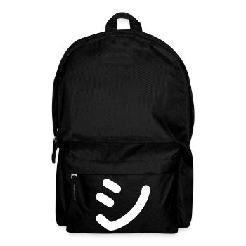 Japanischer Text 'シ' (Shi) – Weiß - Rucksack - Schwarz - Vorne