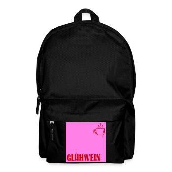 Glühwein Weihnachten - Rucksack - Schwarz - Vorne