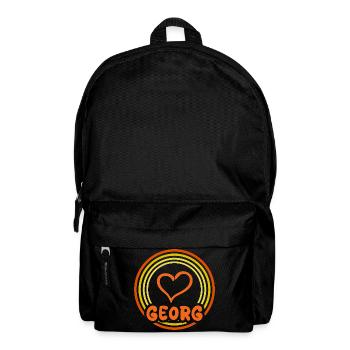 Name Georg - Backpack - black - Front