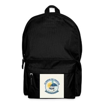 Das Büro der Stürme - Sonne und Regen - Rucksack - Schwarz - Vorne