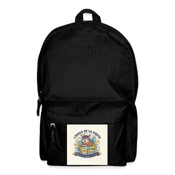 Schule der Eule Nickerchen Schüler - Rucksack - Schwarz - Vorne