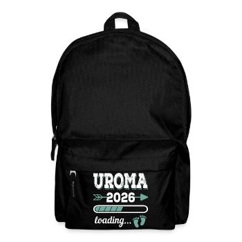 Uroma 2026 Loading Werdende Urgroßmutter Geschenk - Rucksack - Schwarz - Vorne