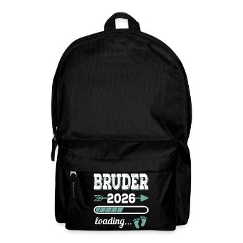 Brother 2026 Chargement du cadeau pour les futurs frères et sœurs - Sac à dos - noir - Devant