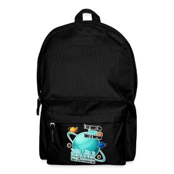 I am more the Uranus kind o' person - Backpack - black - Front