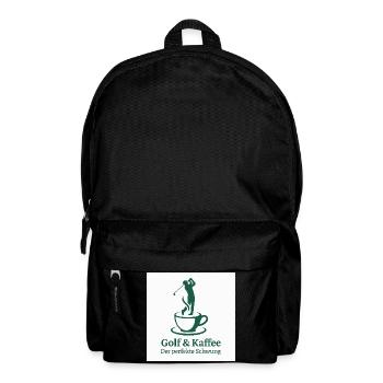 Golf & Coffee – The Perfect Swing - Backpack - black - Front