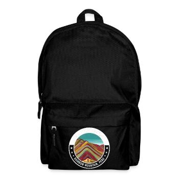Regenbogenberg Peru Farbexplosion - Rucksack - Schwarz - Vorne