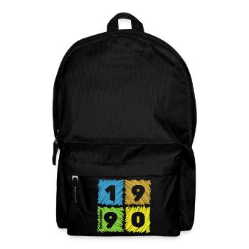 35. Écussons Geburtstag Farbige depuis 12/1990 - Sac à dos - noir - Devant