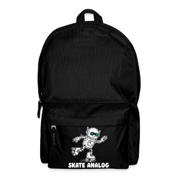 Robot Skate Analog - Backpack - black - Front