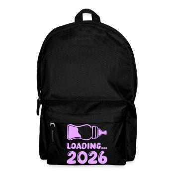 Loading 2026 Babyflasche - Rucksack - Schwarz - Vorne