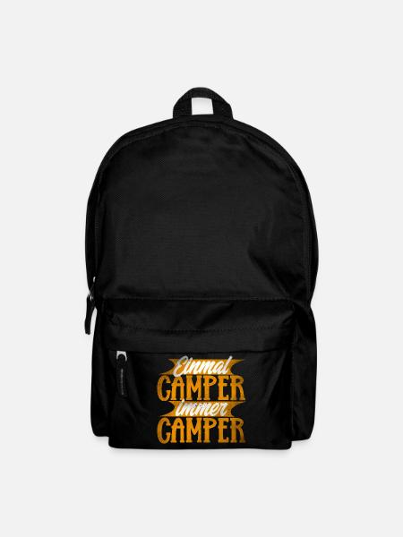 Camping - Rucksack - Schwarz