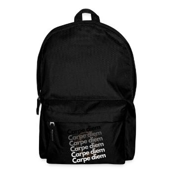 Carpe Diem - Backpack - black - Front