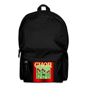 CHŒUR DE NOËL - Sac à dos - noir - Devant