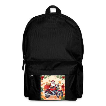 Powered by Gingerbread & Gasoline - Rucksack - Schwarz - Vorne