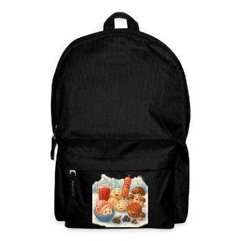 Weiter Norden - Rucksack - Schwarz - Vorne