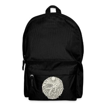 Ozeanische Umarmung Mermaids - Rucksack - Schwarz - Vorne