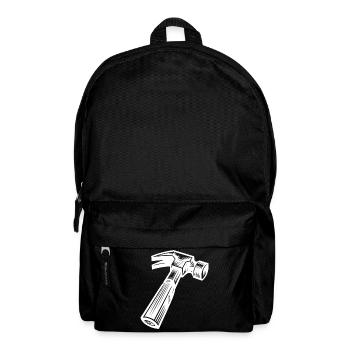 J’ai un marteau et je sais m’en servir - Sac à dos - noir - Devant