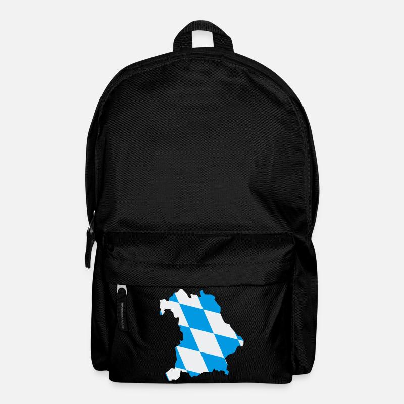 Bundesland Bayern - Rucksack - Schwarz