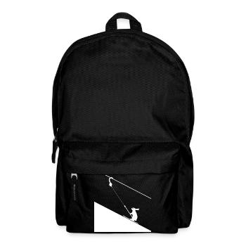 Haseklettern am Seil - Rucksack - Schwarz - Vorne