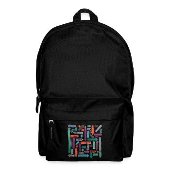 You are not lost, you are here - Backpack - black - Front
