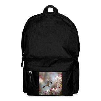 Flight in the Magic of Blossoms – Spring Morning - Backpack - black - Front