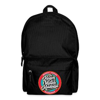 Heavy Metal Madness Retro Badge - Backpack - black - Front