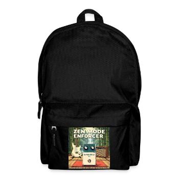 .... und endlich sind die Bandkollegen leise! - Rucksack - Schwarz - Vorne