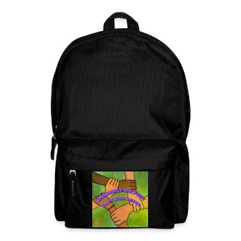 Together we can do much better - Backpack - black - Front