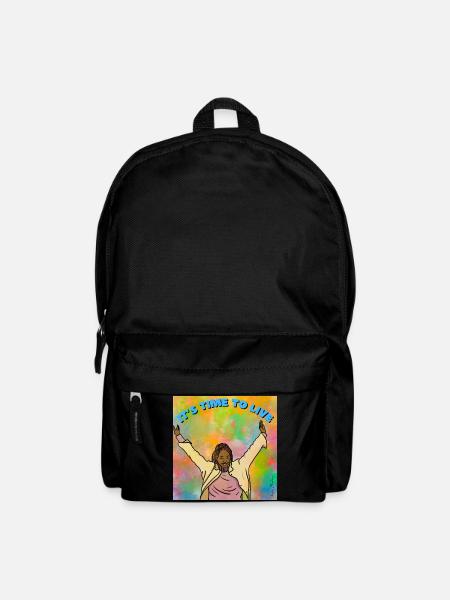 It's time to live - Backpack - black