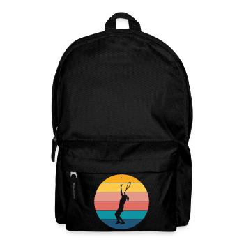 Tennis - Rucksack - Schwarz - Vorne
