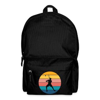Tennis - Rucksack - Schwarz - Vorne