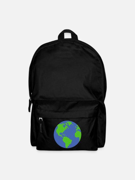 Planète Terre - Sac à dos - noir