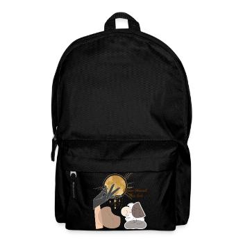 Golden Moment Hand to the Circle of the Sun - Backpack - black - Front