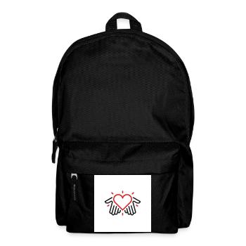 Hands of love - Backpack - black - Front