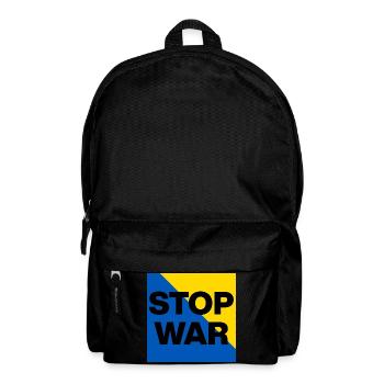 Stop War – Peace Now, Frieden in der Ukraine - Sac à dos - noir - Devant