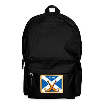 Schottisches Eishockey - Rucksack - Schwarz - Vorne