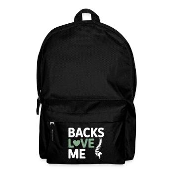 Licensed DC Clinical Spinal Adjustment Expert  - Backpack - black - Front