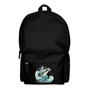 Guqin Master on Sea Wave - Backpack - black - Front
