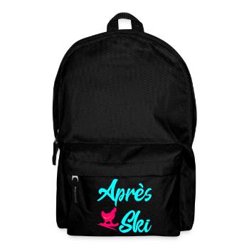 Apres Ski Snowboarding Geflügel - Rucksack - Schwarz - Vorne