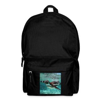 Penguin Sous-marin Turquoise Nature Nature - Sac à dos - noir - Devant