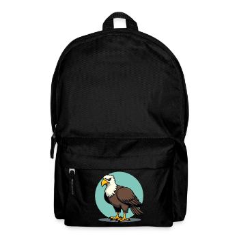 Proud Eagle Majestic Bird of Prey - Backpack - black - Front