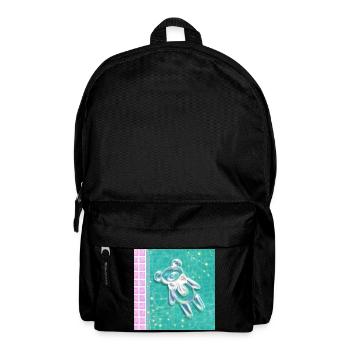 Clean Core Bubble Bear - Backpack - black - Front