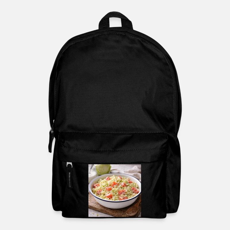 Salade crémeuse de chou et tomate - Sac à dos - noir