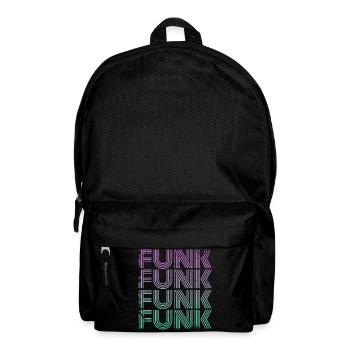 Funk Vintage - Rucksack - Schwarz - Vorne