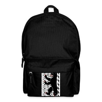 BERLIN BEAR POWER! BERLINLOVE CAPITAL - Backpack - black - Front