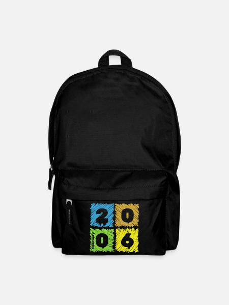 20. Geburtstag Farbige Patches since 02/2006 - Rucksack - Schwarz