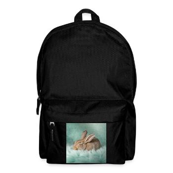 Rêves néon de lapin - Sac à dos - noir - Devant