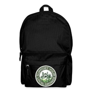 Support your local grower - Backpack - black - Front
