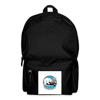 PolarJustice Karikatur - Rucksack - Schwarz - Vorne