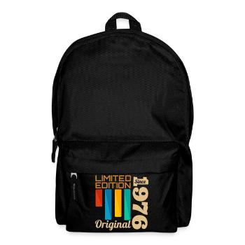 Limitierte Originalausgabe 1976 Jubiläum - Rucksack - Schwarz - Vorne