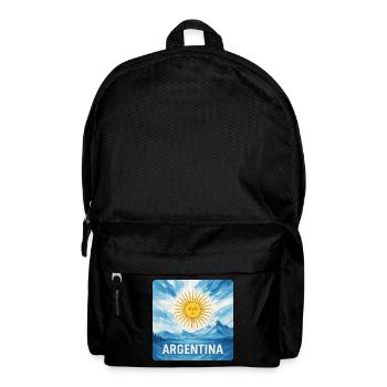 Design de voyage en Argentine - Sac à dos - noir - Devant
